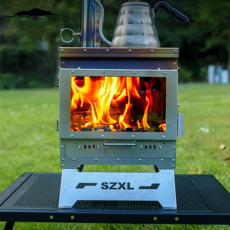 Outdoor Camping Wood Stove - 薪暖炉マスター、屋外用薪暖炉、冬用暖房炉、薪ストーブ、キャンプ用
