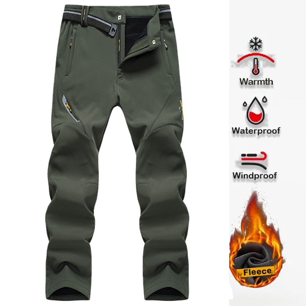 Outdoor Camping Jacket - 男性用の特大の伸縮性ハイキングパンツ,アウトドアスポーツ,キャンプ,トレッキング,釣り,サイクリング,ランニング,クライミング,ソフトシェル