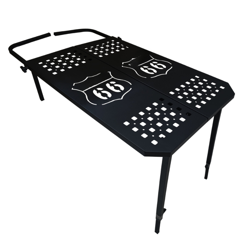 Outdoor Camping Equipment - アウトドアキャンプテーブル 車用タイヤデスク ポータブル折りたたみ式 自動車旅行アクセサリー オフロード装備