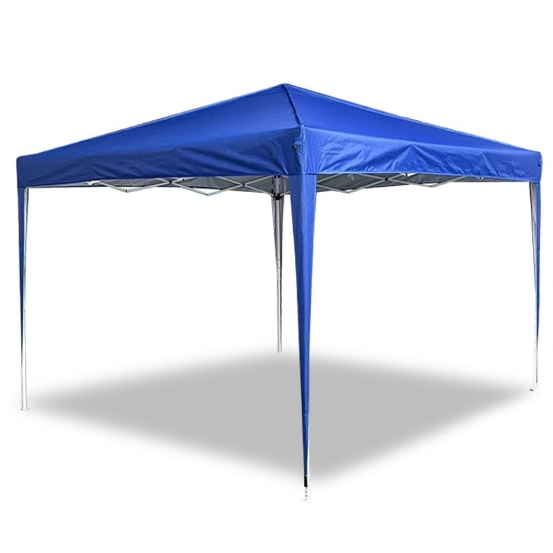 Outdoor Camping Exhibition - 3×3mの四角い折りたたみ式ポップアップテント。屋外での日よけ、雨よけ、展示会、露店、キャンプ、ビーチでの使用に最適。