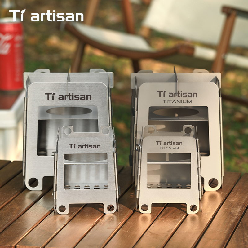 Tiartisan ステンレス鋼キャンプストーブ ミニポータ - Outdoor Camping Wood Stove のレビューと価格