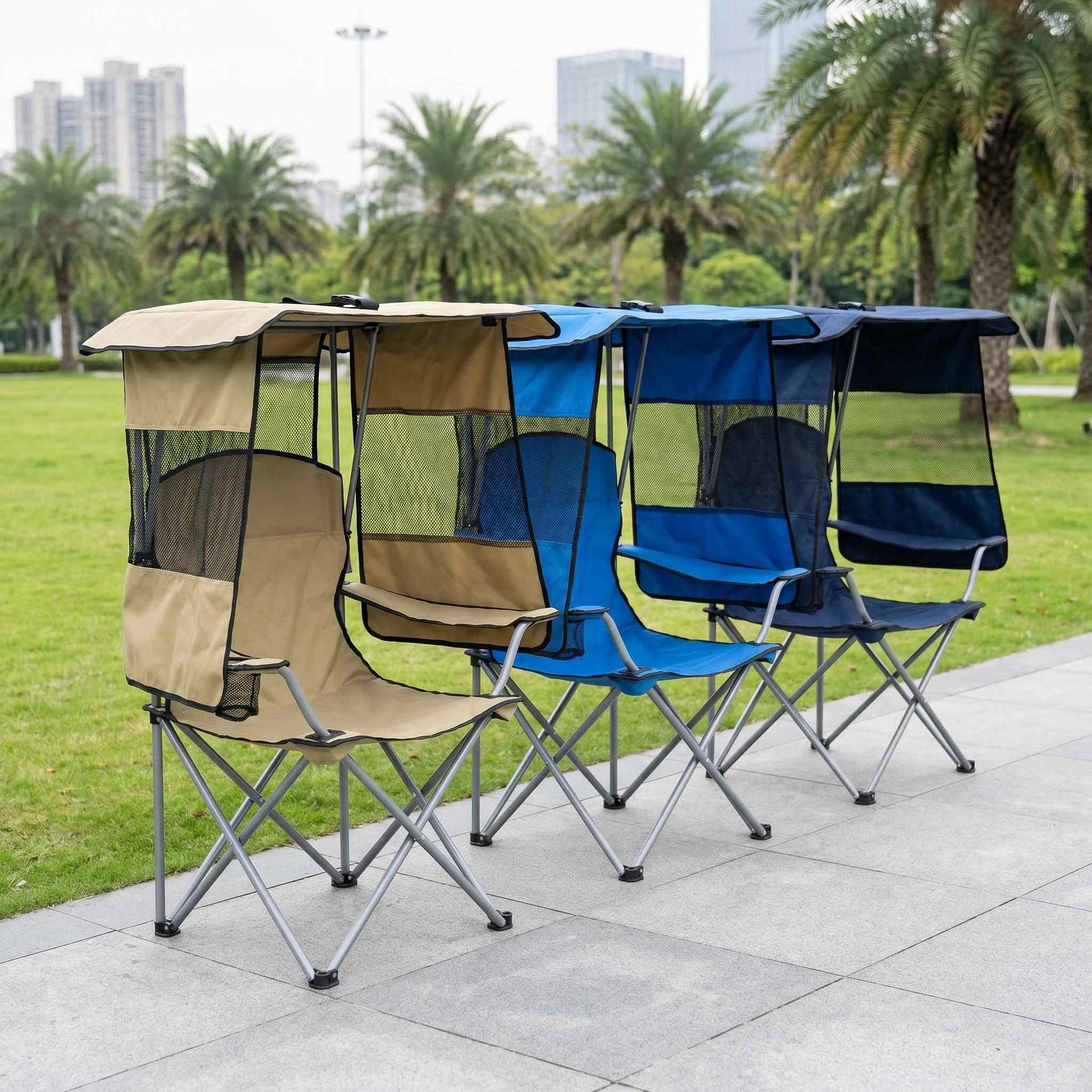 屋外折りたたみ椅子、釣り用折りたたみ椅子、ムーンチェア、キャ - Outdoor Camping Canopy のレビューと価格