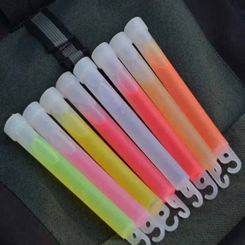 3Q-10個入りフック付きグロースティック 6インチ蛍光ライ - Glow Sticks Survival のレビューと価格