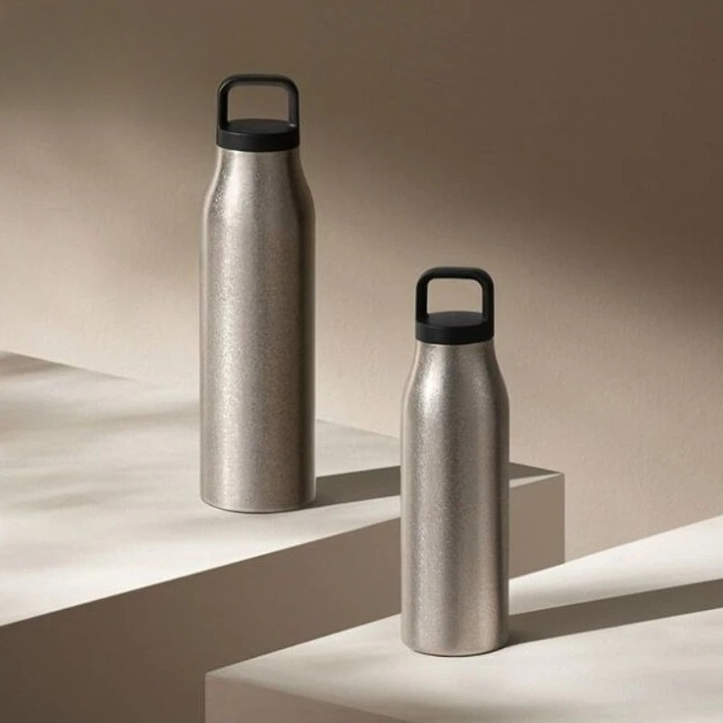 チタン製断熱カップ 携帯用純チタンインナーポット 抗菌 長持 - Vacuum Insulated Flask のレビューと価格