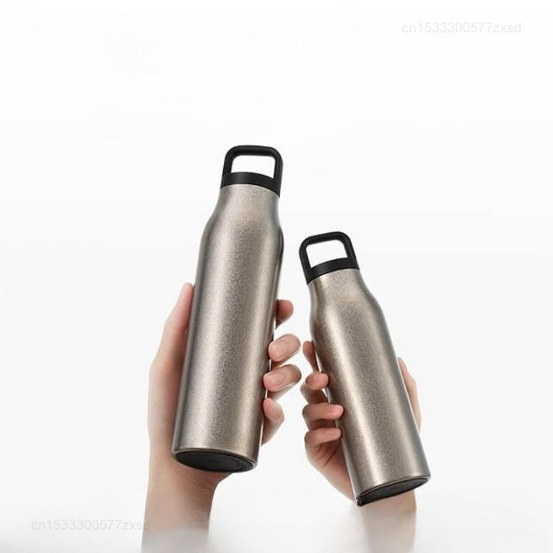 チタン製断熱カップ 携帯用純チタンインナーポット 抗菌 長持 - Vacuum Insulated Flask のレビューと価格