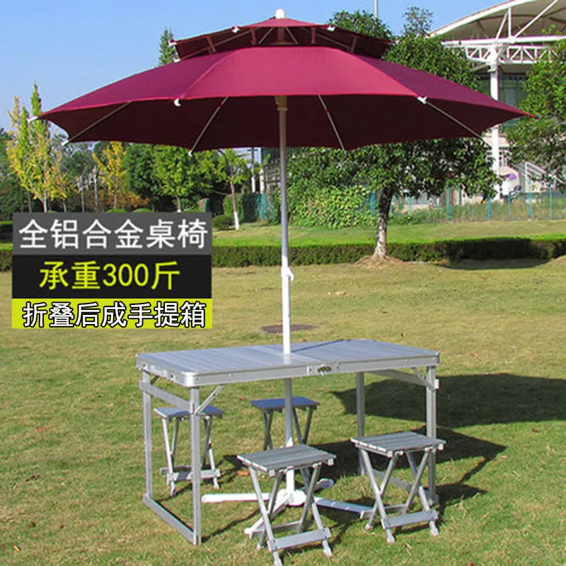 卸売用、屋外用、持ち運び可能なアルミ合金製折りたたみテーブル - Outdoor Camping Exhibition のレビューと価格