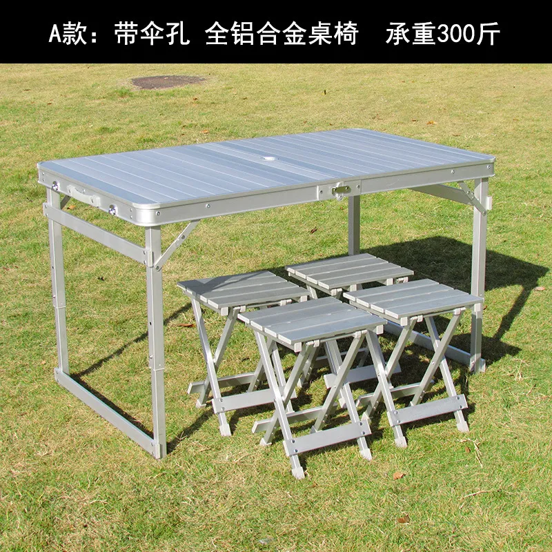 卸売用、屋外用、持ち運び可能なアルミ合金製折りたたみテーブル - Outdoor Camping Exhibition のレビューと価格