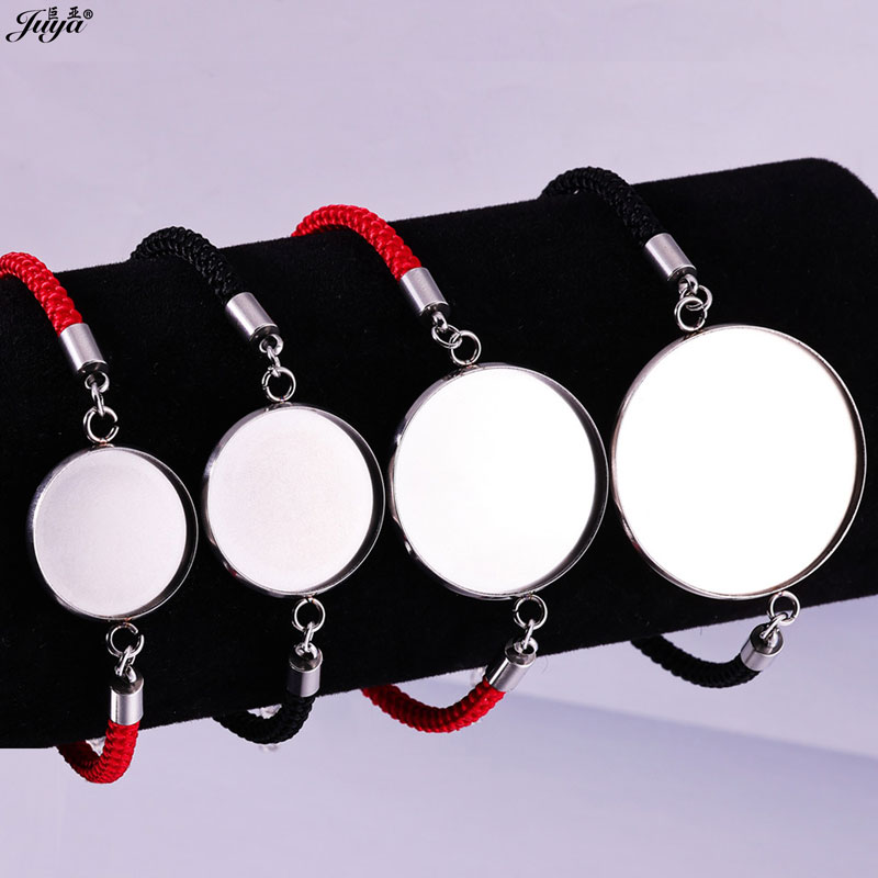 4 ピース/ロット 18-30 ミリメートルステンレス鋼カボ - Paracord Bracelet のレビューと価格