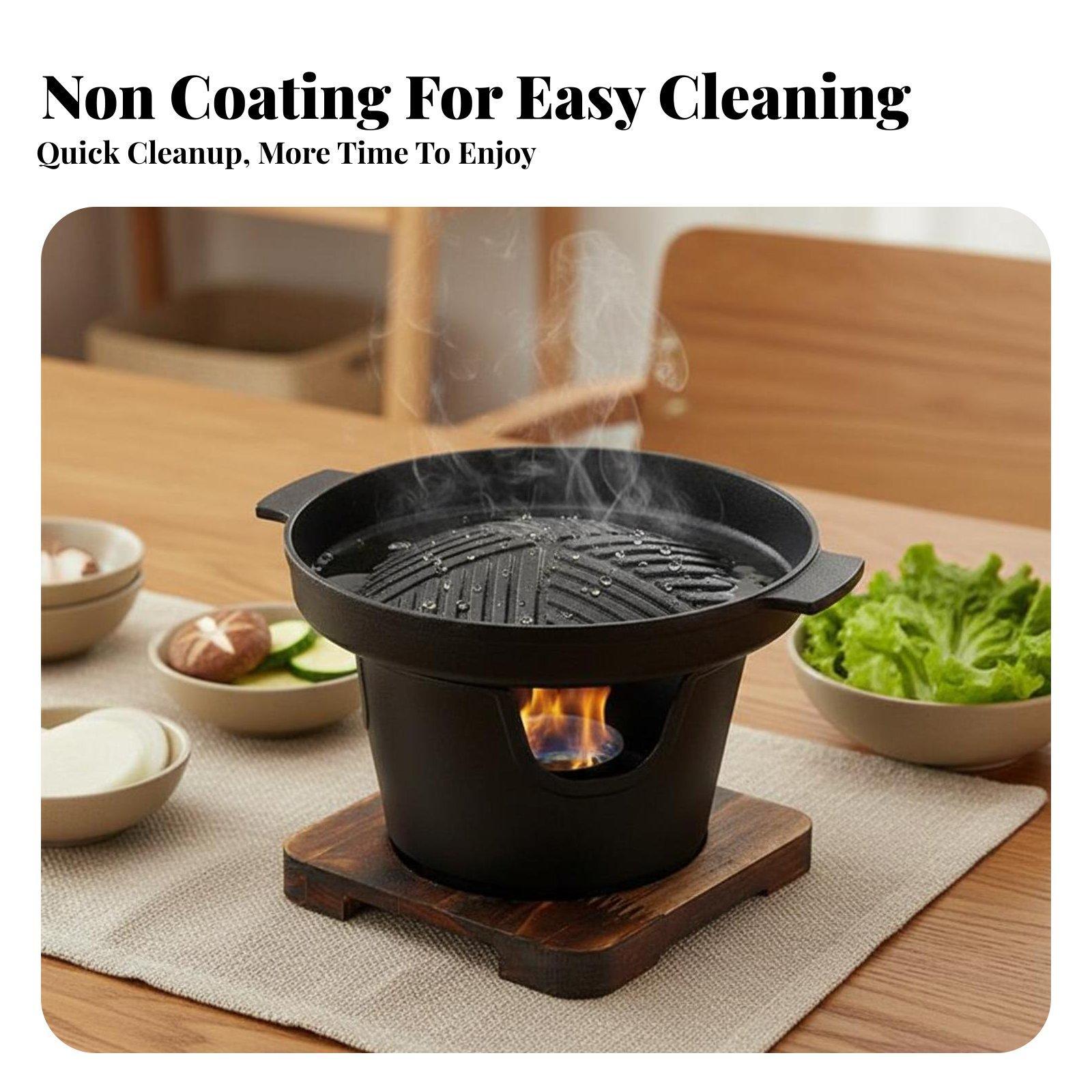 アウトドアグリル ミニ卓上BBQ 電気ノンスティックパン 韓 - Outdoor Camping Grill のレビューと価格