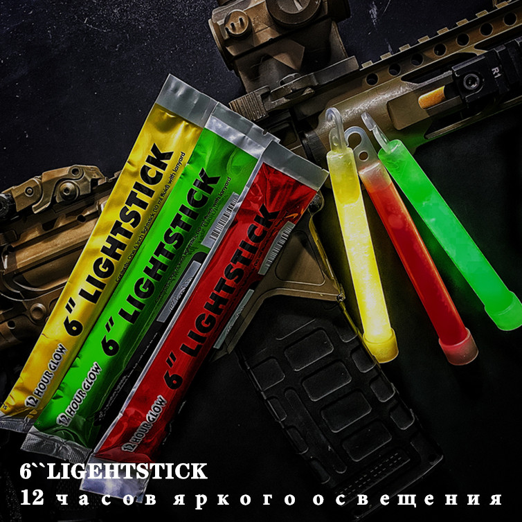 5 個/10 個 6 インチ戦術蛍光グロースティック屋外緊急 - Glow Sticks Survival のレビューと価格