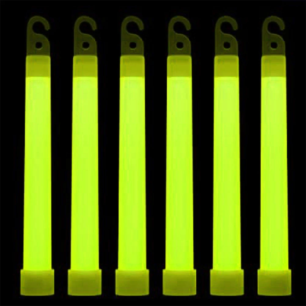 6 インチサバイバルキットミリタリーグローライトスティックウ - Glow Sticks Survival のレビューと価格