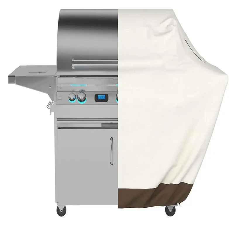 210Dオックスフォード生地製BBQカバー、屋外用グリルカバ - Outdoor Camping Grill のレビューと価格