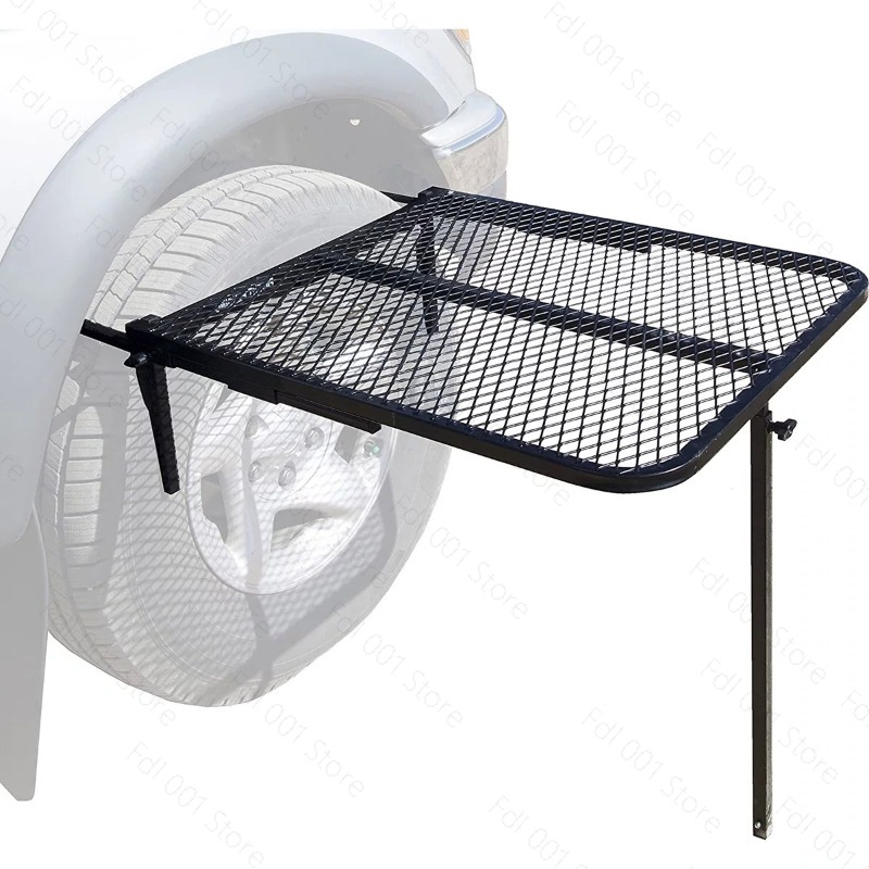 車中泊グリルタイヤメタル折りたたみ式ポータブル屋外バーベキュ - Outdoor Camping Grill のレビューと価格