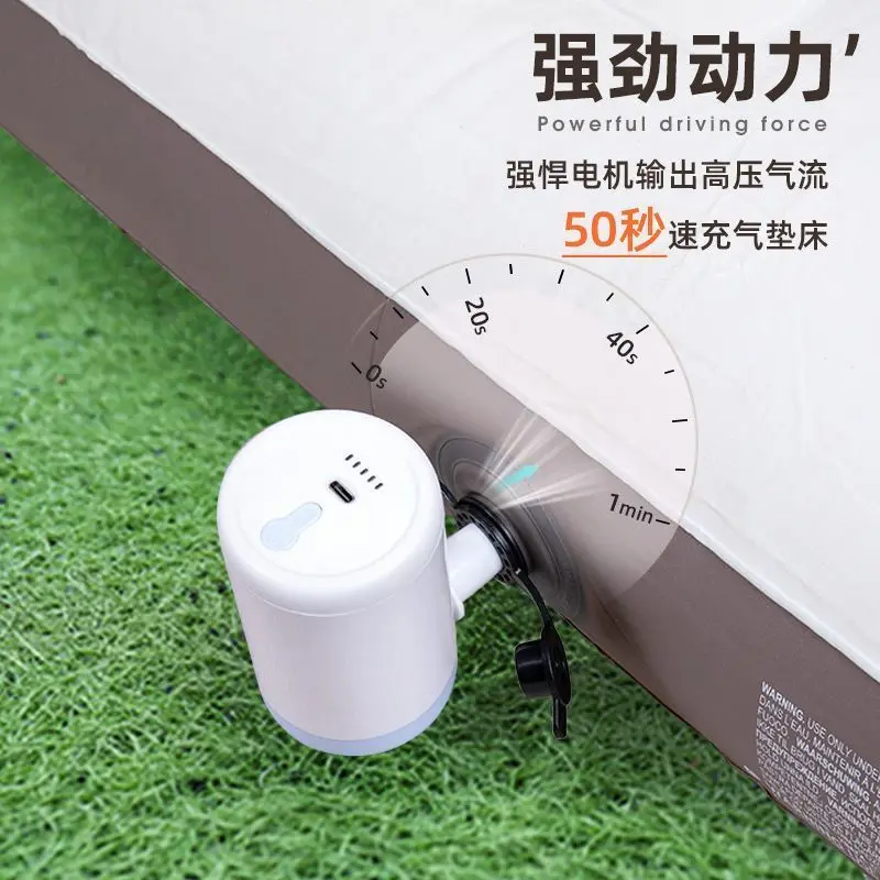 屋外用ポータブルワイヤレス充電式ポンプ、テント用電動エアポン - Outdoor Inflatable Camping Tent With Air Pump のレビューと価格