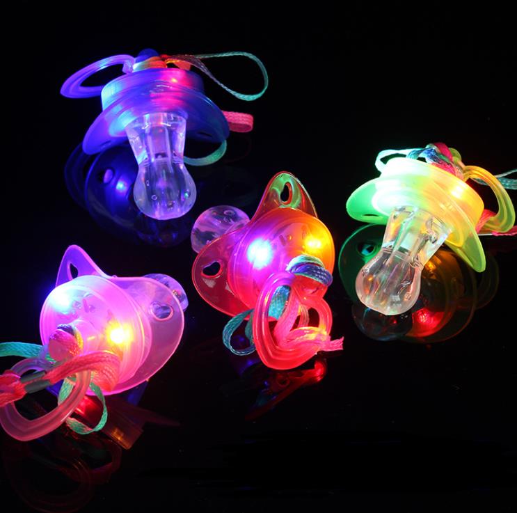 500 個 LED 点滅おしゃぶりホイッスルフラッシュグロー - Glow Sticks Survival のレビューと価格