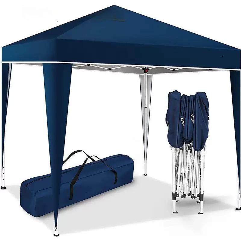 3×3mの四角いポップアップ式折りたたみ式ガゼボ。持ち運び可 - Outdoor Camping Exhibition のレビューと価格