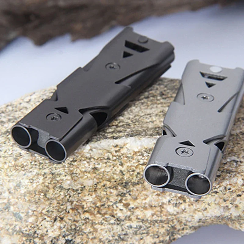 ポータブルアルミニウム合金ホイッスル,緊急サバイバル機器,安 - Outdoor Camping Youtube のレビューと価格
