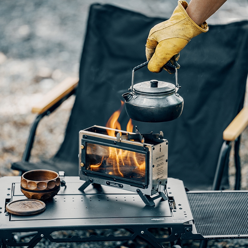 Goout スプリングヒル ウッドストーブ ポータブル薪スト - Outdoor Camping Wood Stove のレビューと価格