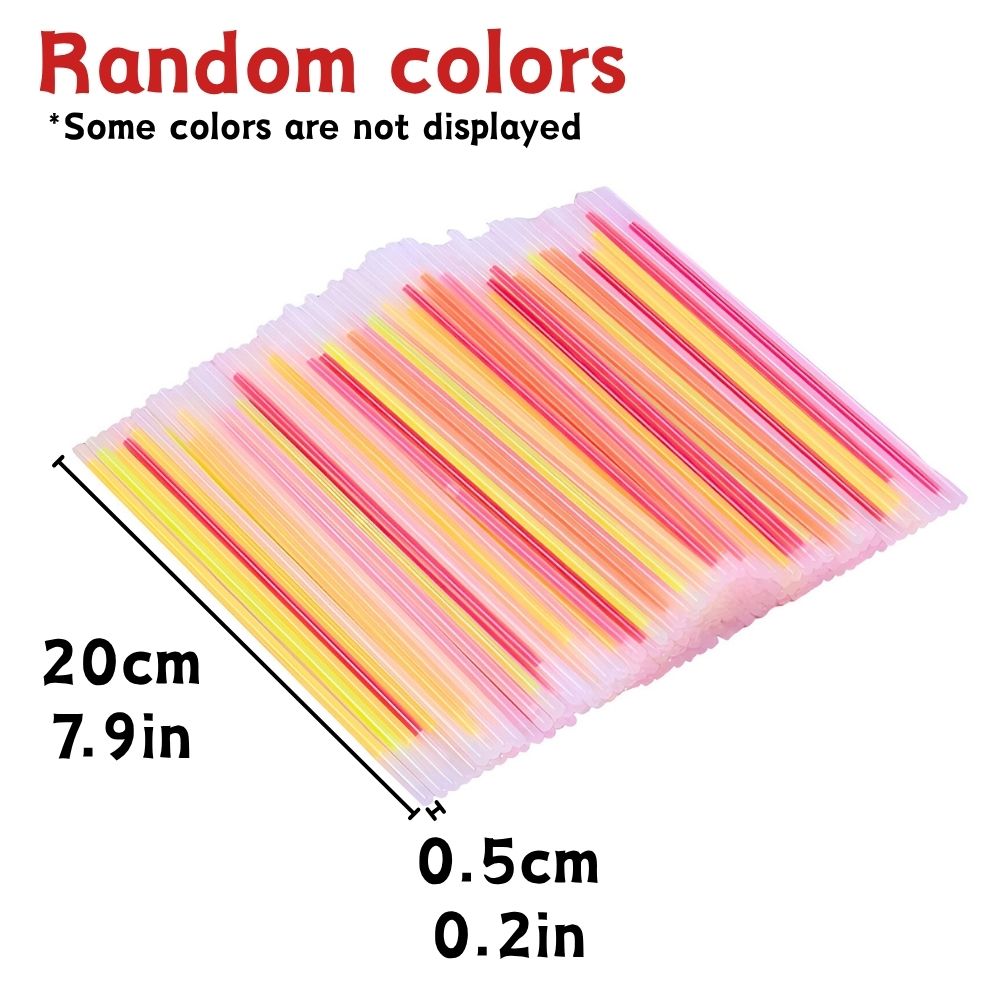64/121本入り マルチカラー ランダム グロースティック - Glow Sticks Survival のレビューと価格