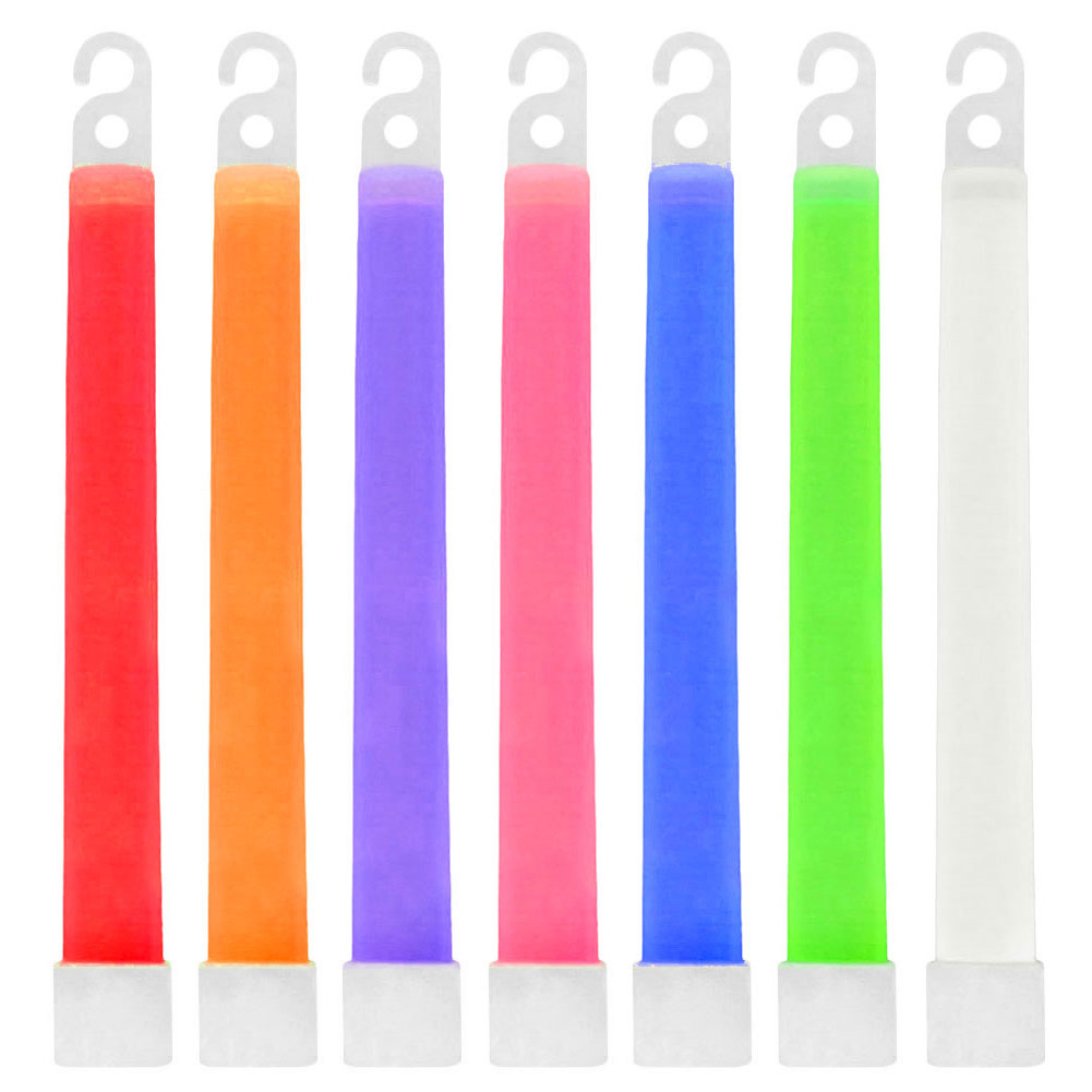 10 個屋外緊急グロースティック防水 6 インチコンサートパ - Glow Sticks Survival のレビューと価格