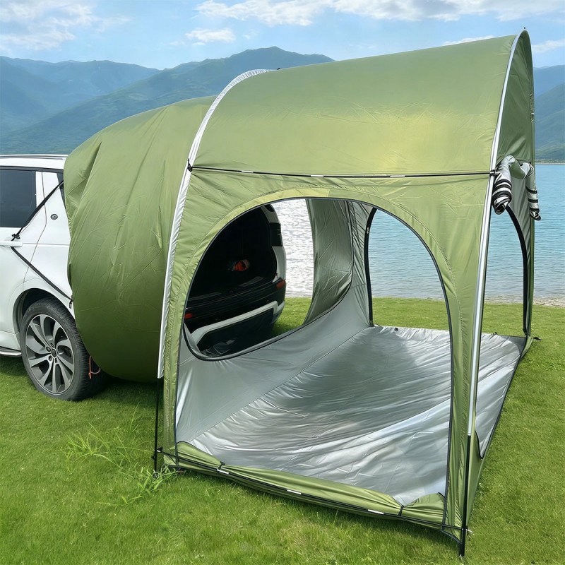 車用屋外リアテントキャンプピクニックカーリアテントキャノピー - Outdoor Camping Canopy のレビューと価格