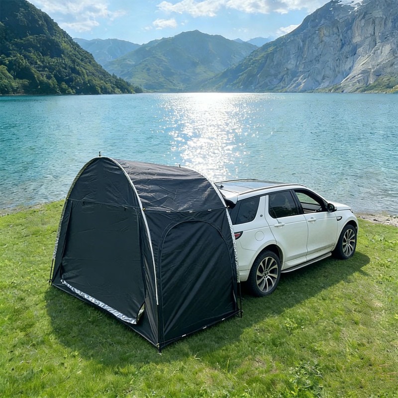 車用屋外リアテントキャンプピクニックカーリアテントキャノピー - Outdoor Camping Canopy のレビューと価格