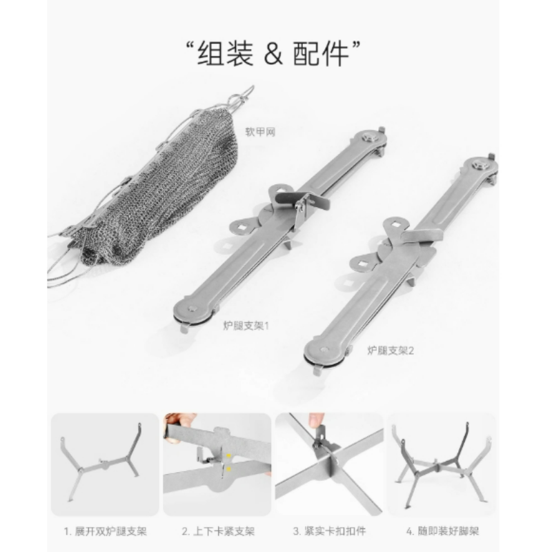 ハイキング、ピクニック、料理、折りたたみ式BBQバーベキュー - Outdoor Camping Wood Stove のレビューと価格