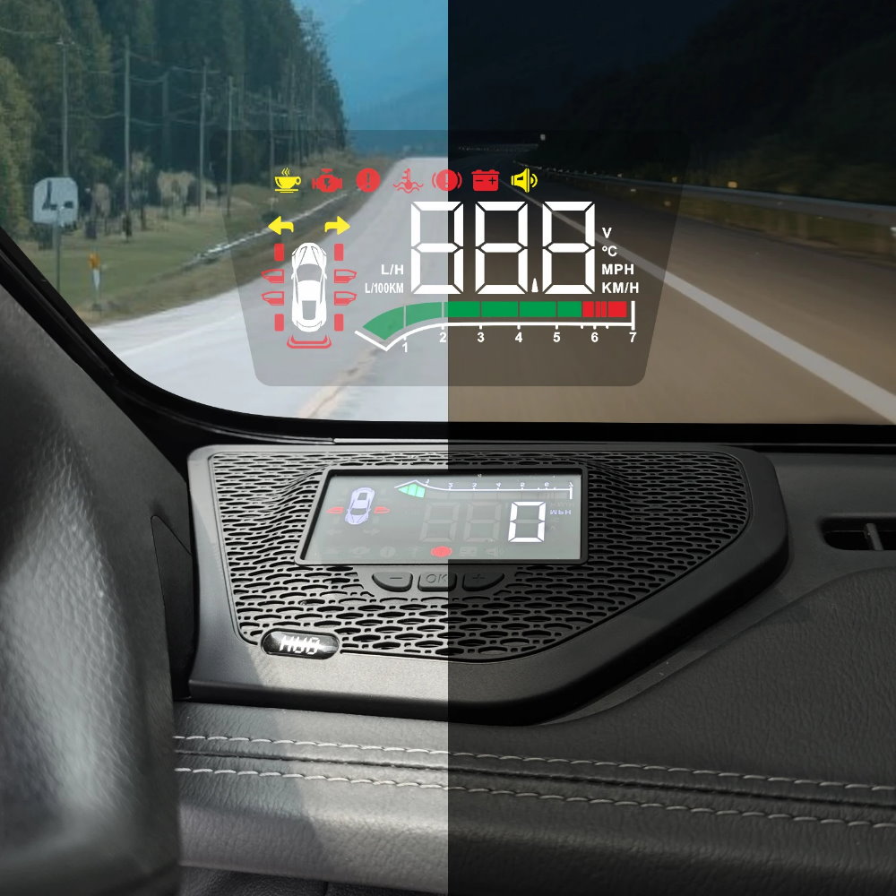 車のヘッドアップディスプレイ HUD ジープラングラー (J - Outdoor Camping Jeep のレビューと価格