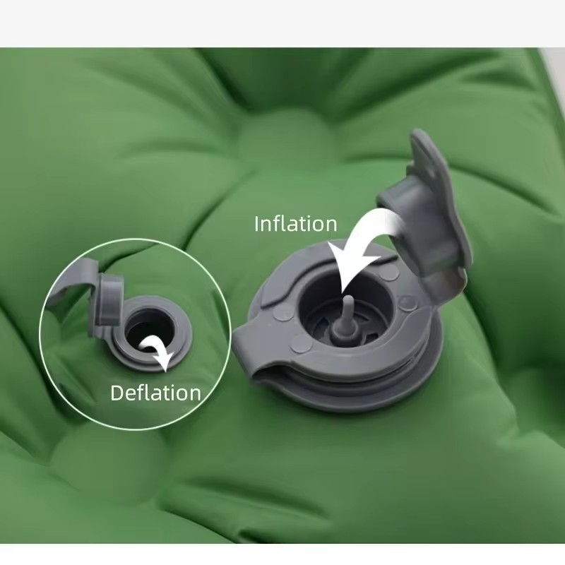 ポータブルダブルエアマットレス、軽量折りたたみ式スリーピング - Outdoor Inflatable Camping Tent With Air Pump のレビューと価格